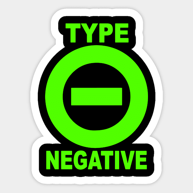 Type O Negative Sticker by forseth1359